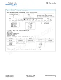 Y57871K50000V9L Datasheet Page 5