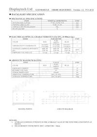 128240C FC BW-RGB Datasheet Page 11