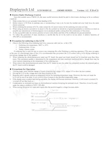 128240D FC BW-3 Datasheet Page 20