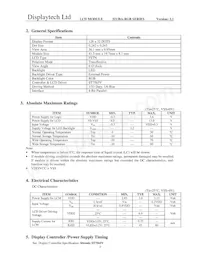 32128A FC BW-RGB Datasheet Page 4