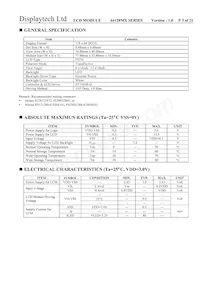 64128MX FC BW-3 Datasheet Page 3