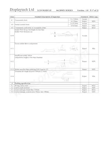 64128MX FC BW-3 Datasheet Page 17