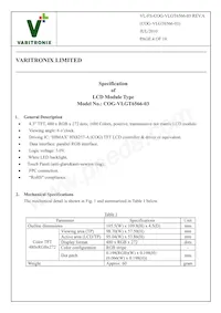 COG-T430T6566-03 Datasheet Page 4