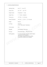 DMC-40202NY-LY-AZE-BDN Datasheet Pagina 3