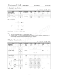 DT022BTFT Datasheet Page 9