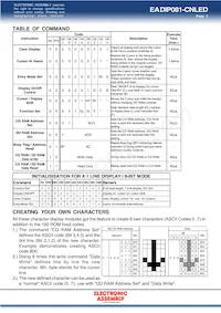 EA DIP081-CHNLED Datenblatt Seite 3