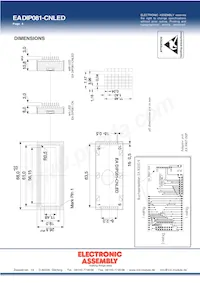 EA DIP081-CHNLED Datenblatt Seite 4