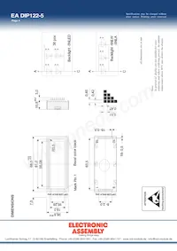 EA DIP122-5HNLED Datasheet Page 4