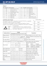 EA DIP180B-5NLW Datasheet Page 2