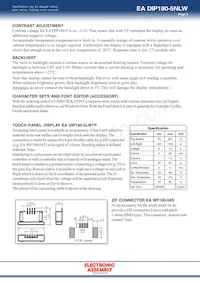 EA DIP180B-5NLW Datasheet Page 3