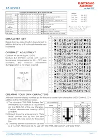 EA DIP203B-6NLW Datasheet Page 3