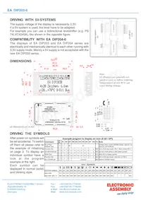 EA DIP203B-6NLW Datasheet Page 4