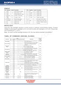 EA DIP203J-4NLW Datasheet Page 2