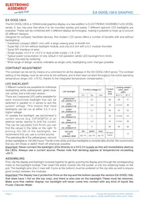 EA DOGL128S-6 Datenblatt Seite 2
