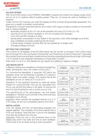 EA DOGM163E-A數據表 頁面 2