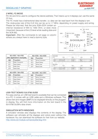 EA DOGXL240B-7 Datasheet Page 5