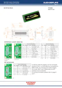 EA W162-XBLW數據表 頁面 11