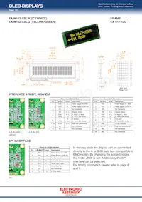 EA W162-XBLW Datasheet Page 12