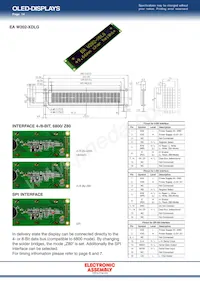 EA W162-XBLW Datasheet Page 14