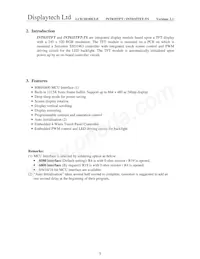 INT035TFT-TS Datasheet Page 4
