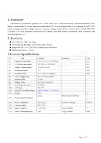 LCD-OLINUXINO-10TS Datasheet Page 6