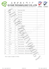 LCD-OLINUXINO-4.3TS Datenblatt Seite 6