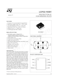 LCP02-150B1 Datasheet Cover