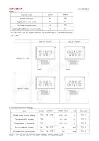 LQ050Y3DC02 Datasheet Page 6