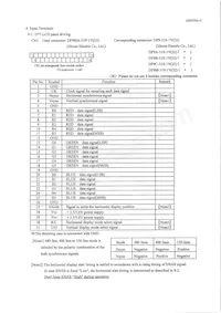 LQ084V1DG43 Datasheet Page 5