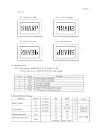 LQ084V1DG43 Datasheet Page 6