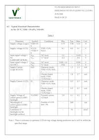 MDLS-40263-C-HT-HV-FSTN-LED3G Datasheet Page 8