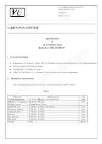 MDLS-82603-LV-G Datasheet Pagina 4