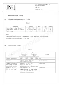 MDLS-82603-LV-G Datasheet Pagina 6