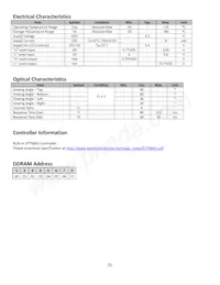 NHD-0108FZ-RN-YBW Datasheet Page 5