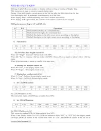 NHD-0116FZ-FL-GBW Datasheet Page 8