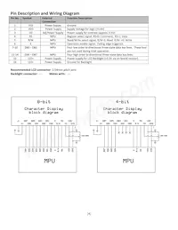 NHD-0116GZ-FSB-FBW Datasheet Pagina 4