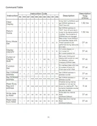 NHD-0116GZ-FSB-FBW Datasheet Pagina 6