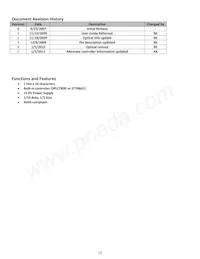 NHD-0116GZ-FSR-FBW數據表 頁面 2