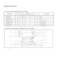 NHD-0116GZ-NSPG-FBW數據表 頁面 7