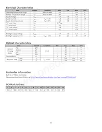 NHD-0116GZ-NSW-BBW Datasheet Page 5