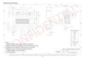 NHD-0208AZ-FL-GBW Datasheet Page 3