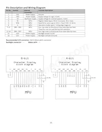 NHD-0208AZ-FL-YBW Datasheet Page 4