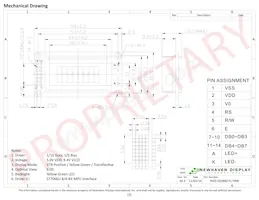 NHD-0208BZ-FL-YBW數據表 頁面 3