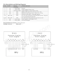 NHD-0208BZ-FL-YBW Datasheet Page 4