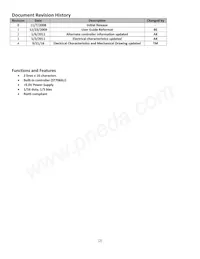 NHD-0216EZ-FL-GBW Datasheet Page 2