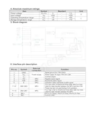 NHD-0216K1Z-FS(RGB)-FBW Datasheet Page 5