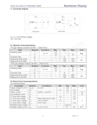 NHD-0216K1Z-FS(RGB)-FBW Datasheet Page 6