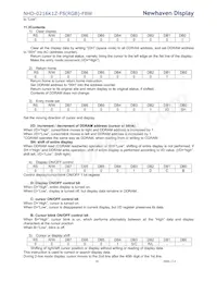 NHD-0216K1Z-FS(RGB)-FBW Datasheet Page 10