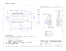 NHD-0216K1Z-FSA-FBW-L Datasheet Page 3