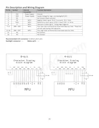 NHD-0216K1Z-FSW-FTW-FB1 Datasheet Page 4